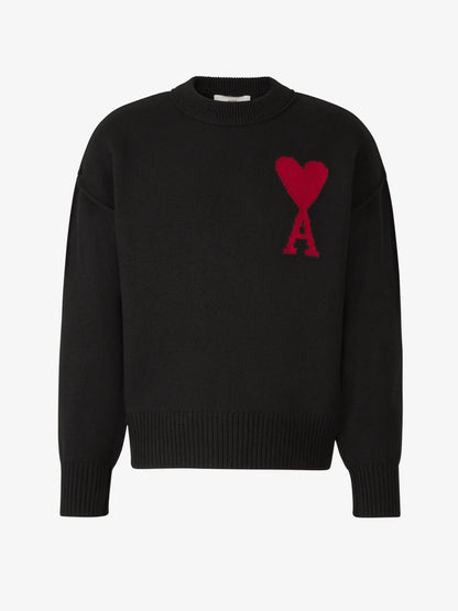 AMI - HEART SWEATER
