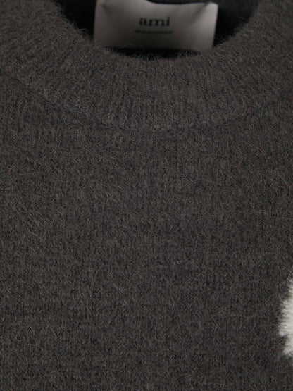 AMI - HEART SWEATER