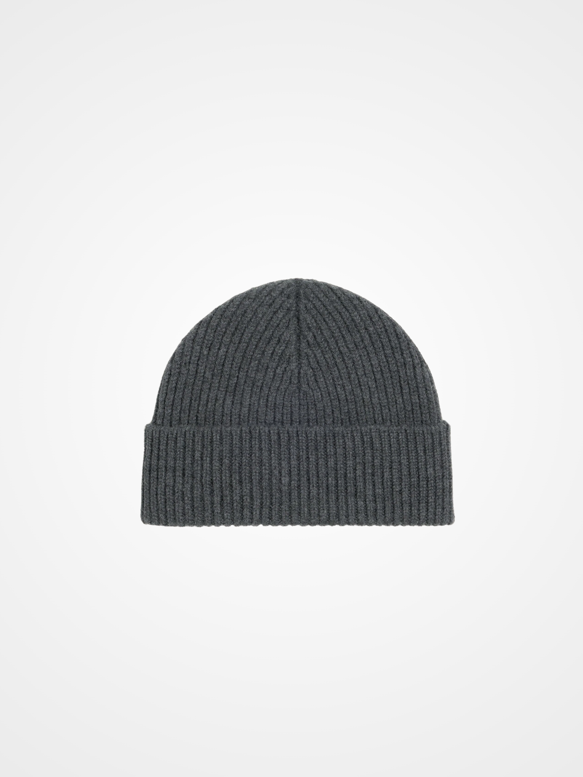 Black Wool Ami de Coeur Beanie