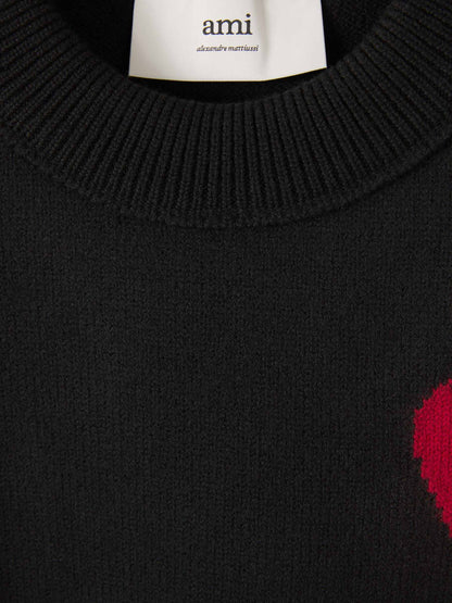 AMI - HEART SWEATER