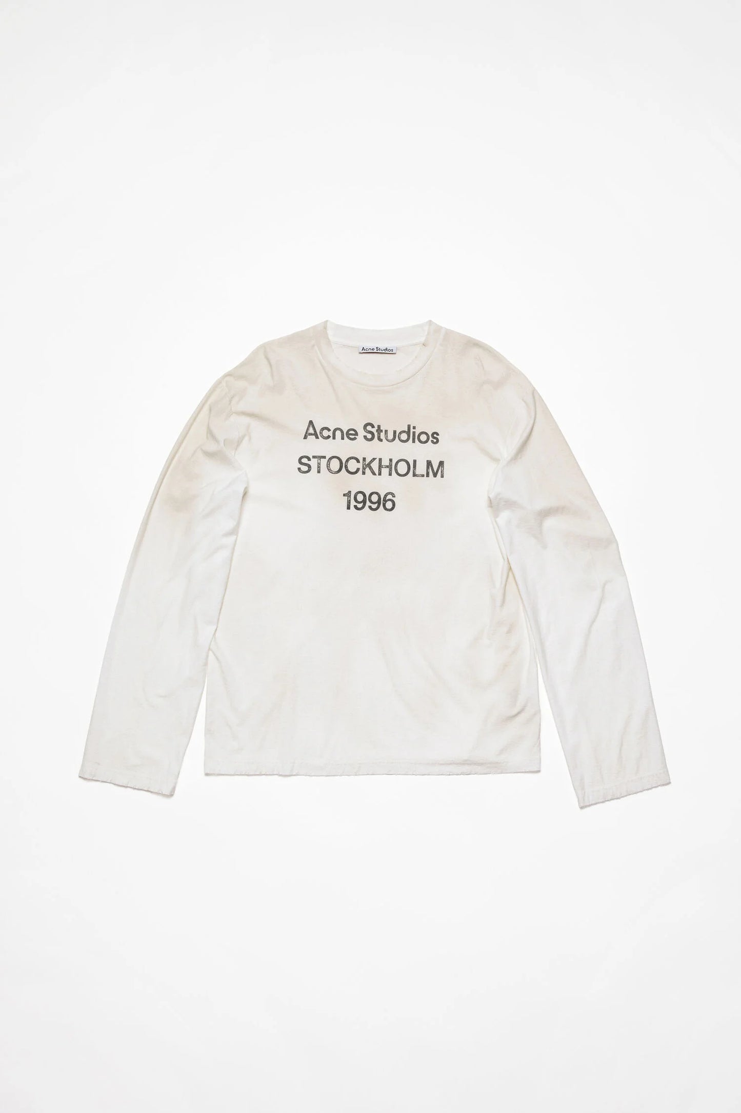 Acne Studios Long Sleeve - white