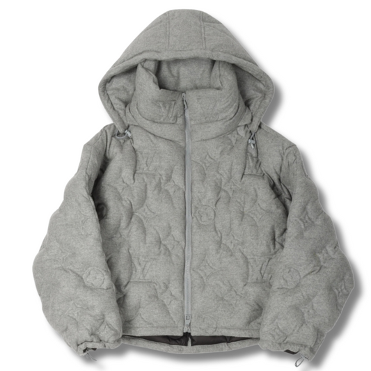 LV PUFFER COAT GREY